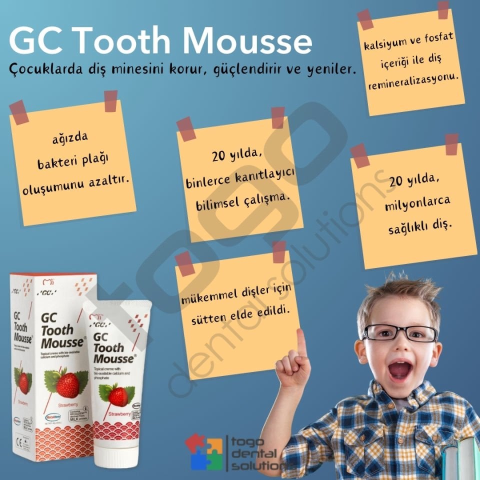 GC Tooth Mousse - Çilek Aromalı