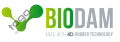 4D Rubber BIODAM Latex Rubber Dam - Thin - Mavi - 6'' x 6'' - 36 Adet