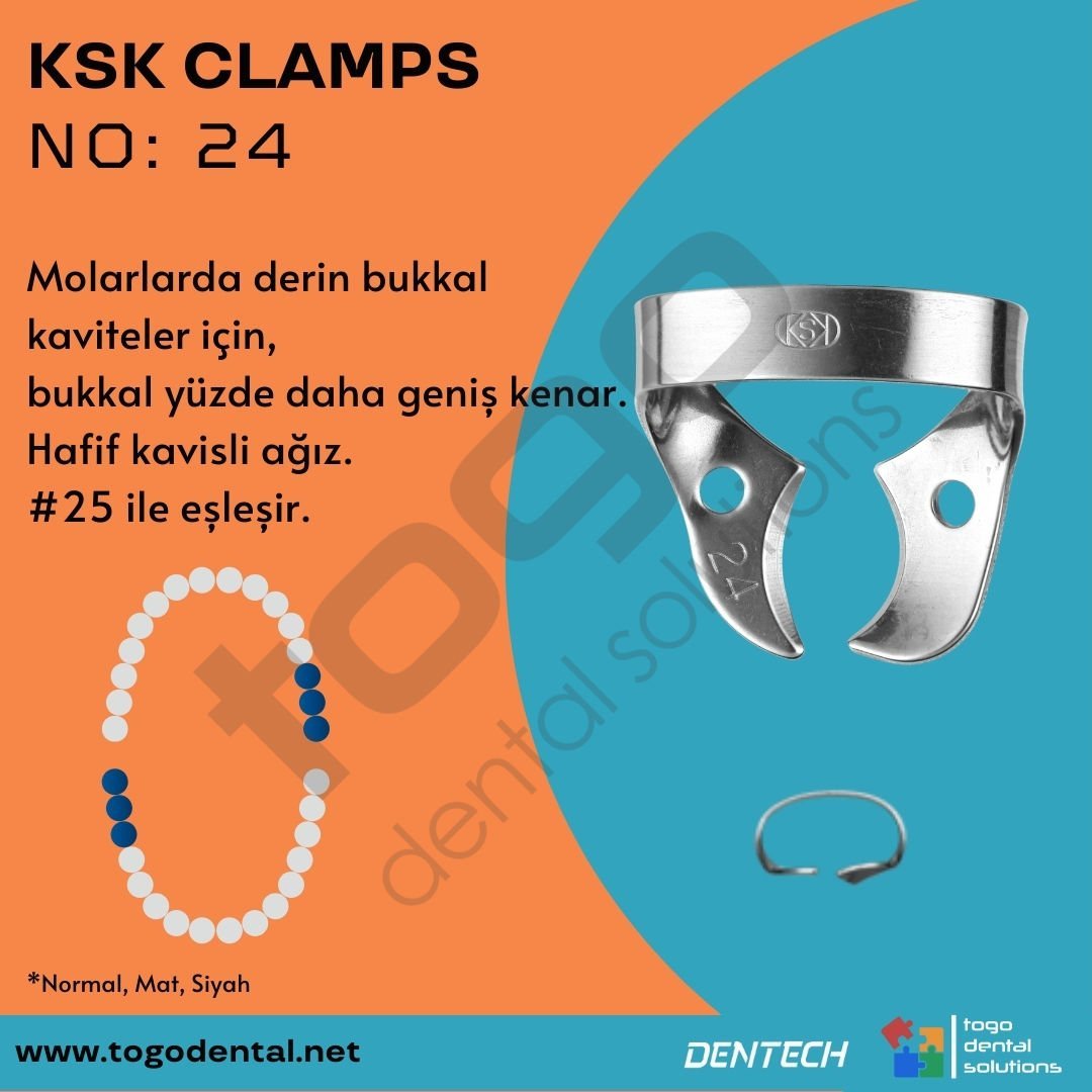 KSK Clamps No:24_ Molar Klemp