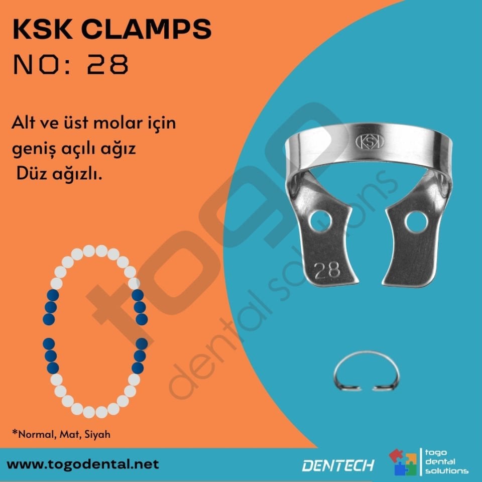 KSK Clamps No:28_ Molar Klemp