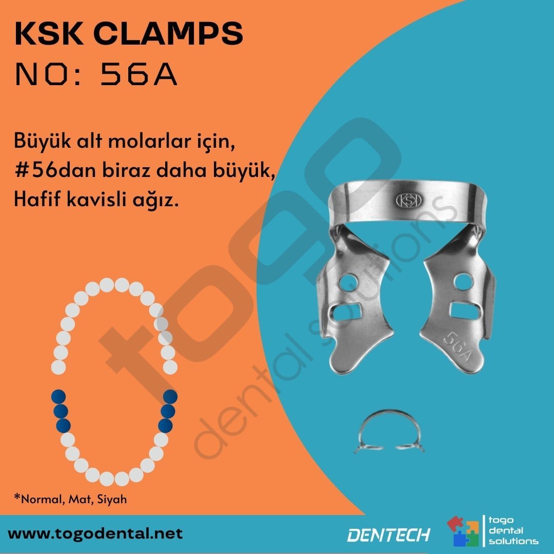 KSK Clamps No:56A_ Molar Klemp