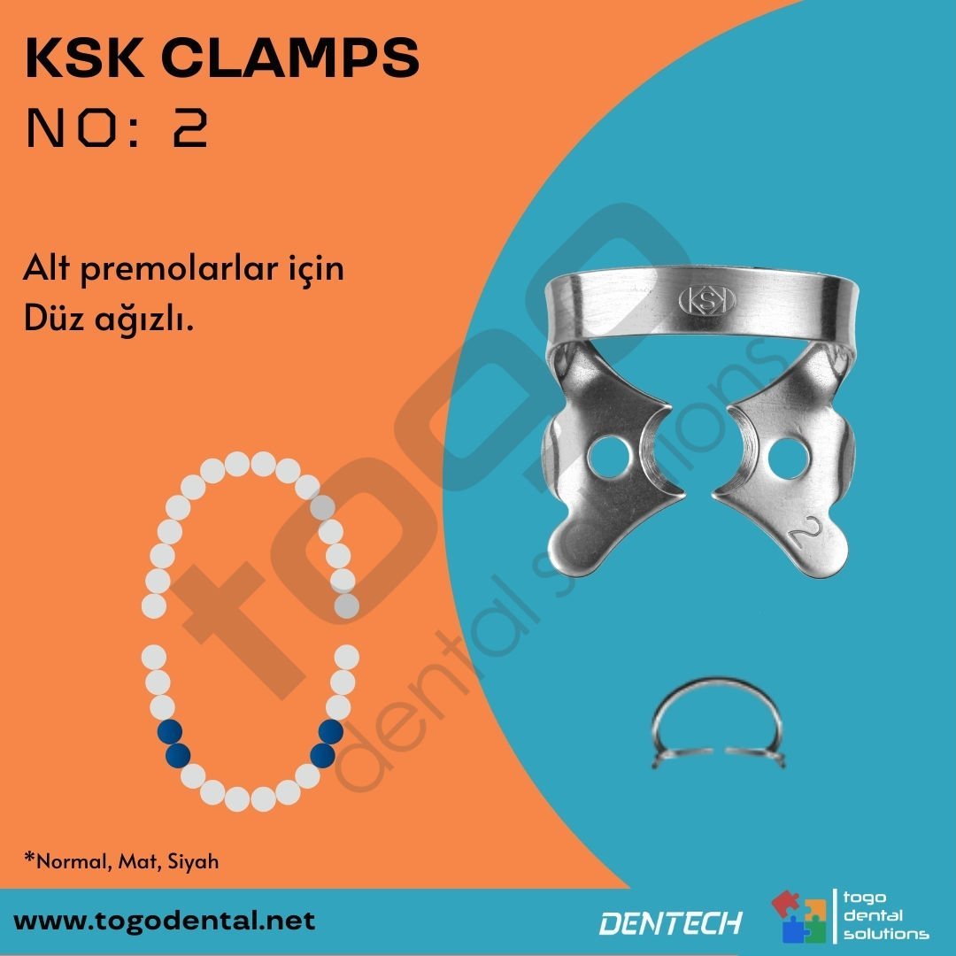 KSK Clamps No:2_ Premolar Klemp