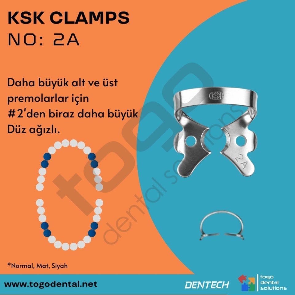 KSK Clamps No:2A_ Premolar Klemp
