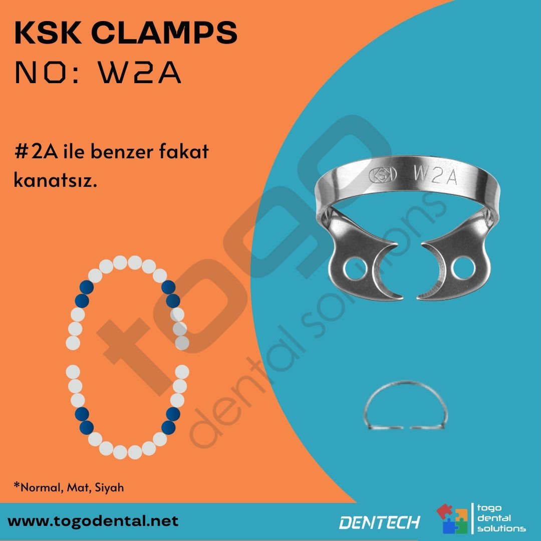 KSK Clamps No:W2A_ Premolar Klemp
