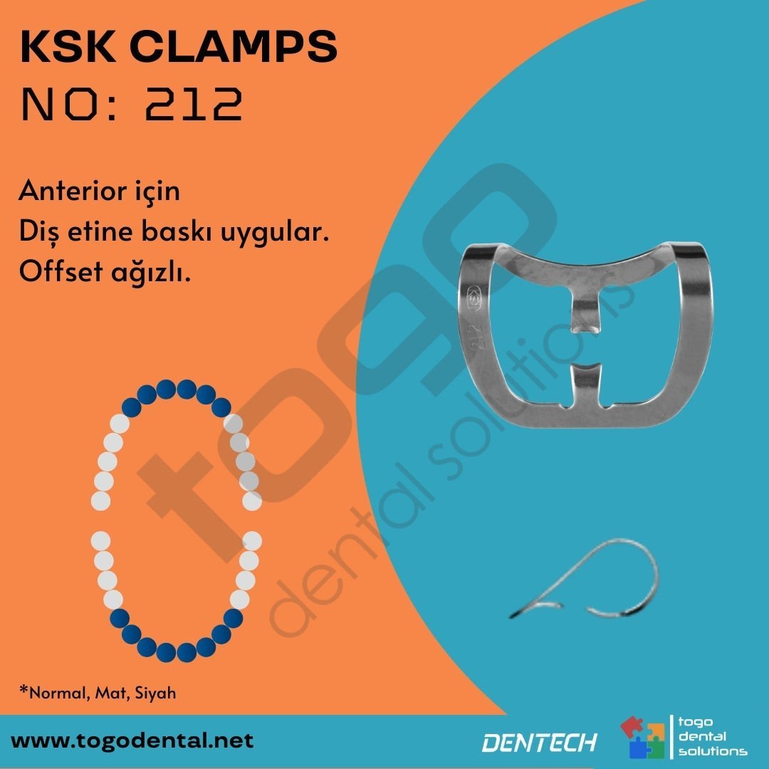 KSK Clamps No:212_ Anterior Klemp