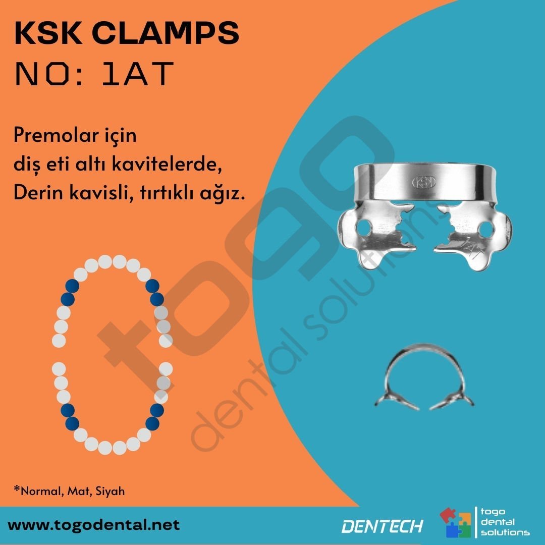 KSK Clamps No:1AT_Tırtıklı Ağız Klemp