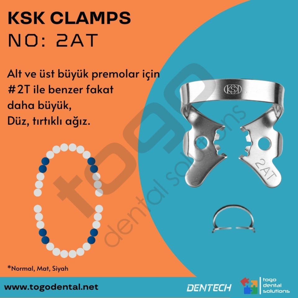 KSK Clamps No:2AT_Tırtıklı Ağız Klemp
