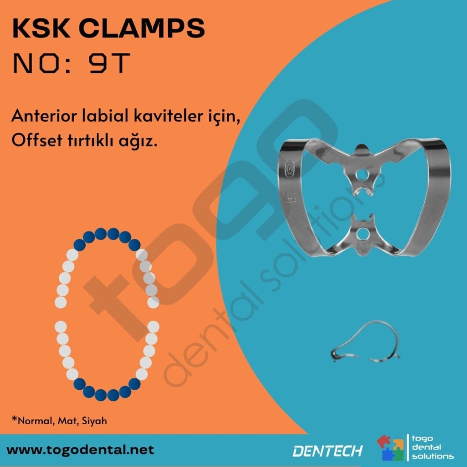 KSK Clamps No:9T_Tırtıklı Ağız Klemp