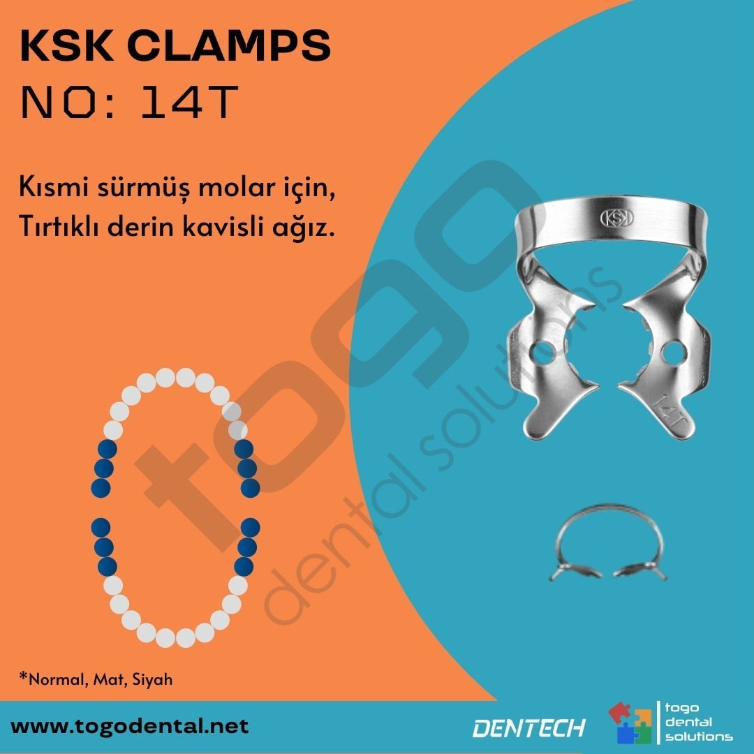 KSK Clamps No:14T_Tırtıklı Ağız Klemp
