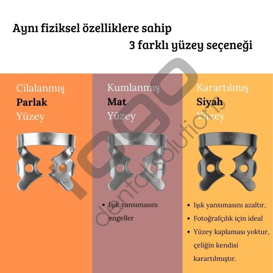 KSK Clamps No:DC-1 _ Distal Klemp _Molar _Mat