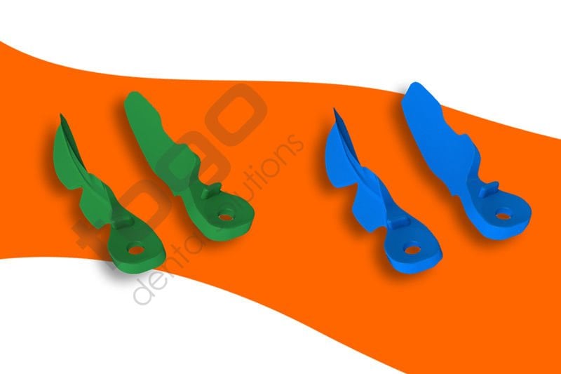 Rhondium Derin Marjin Kaması _ Büyük _ Molar _ 50 Adet