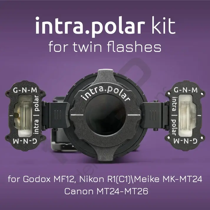 Intra Cross Polar Kit _ Twin Flash _ Çapraz Polarize Set