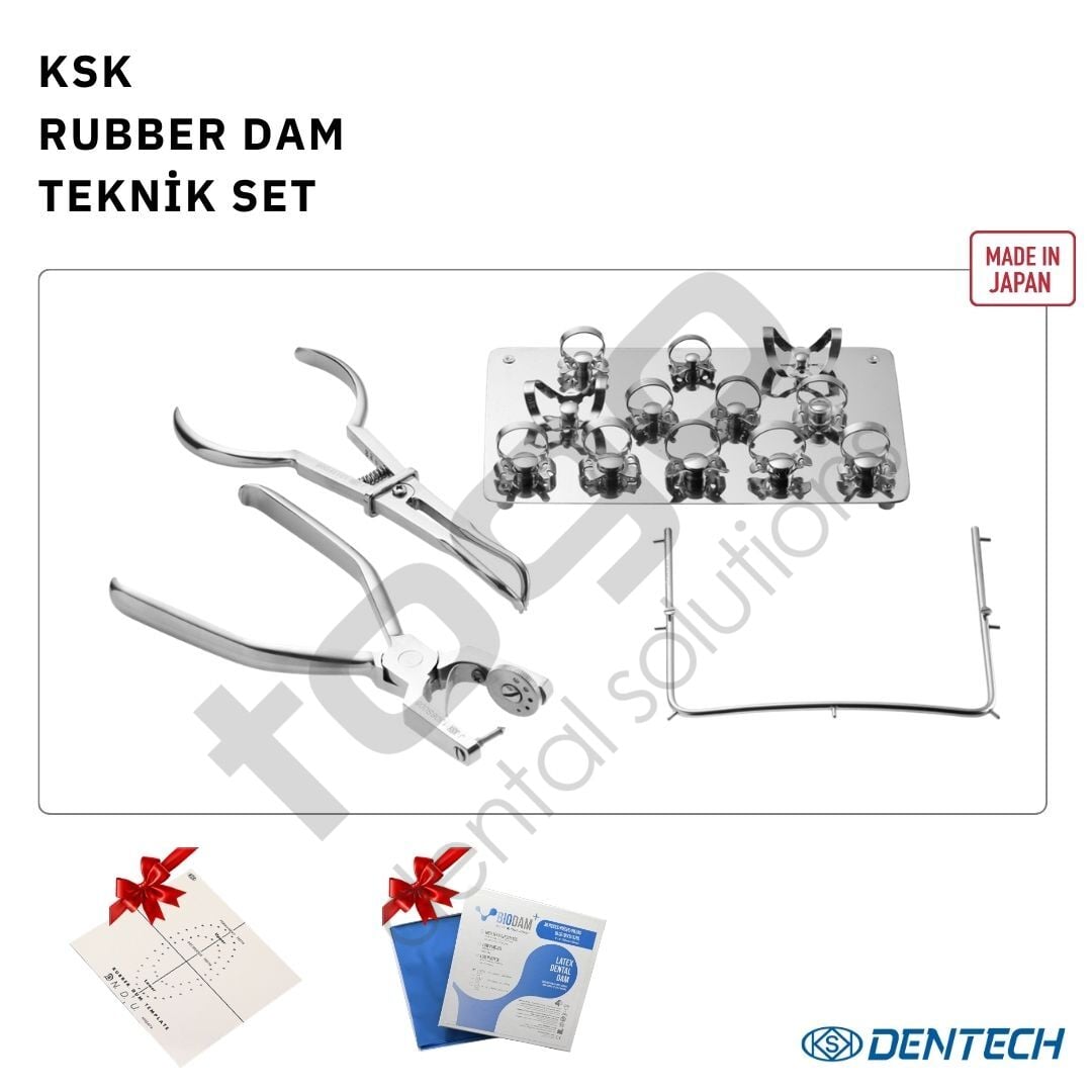 Dentech KSK Full Rubber Dam Set KAMPANYA